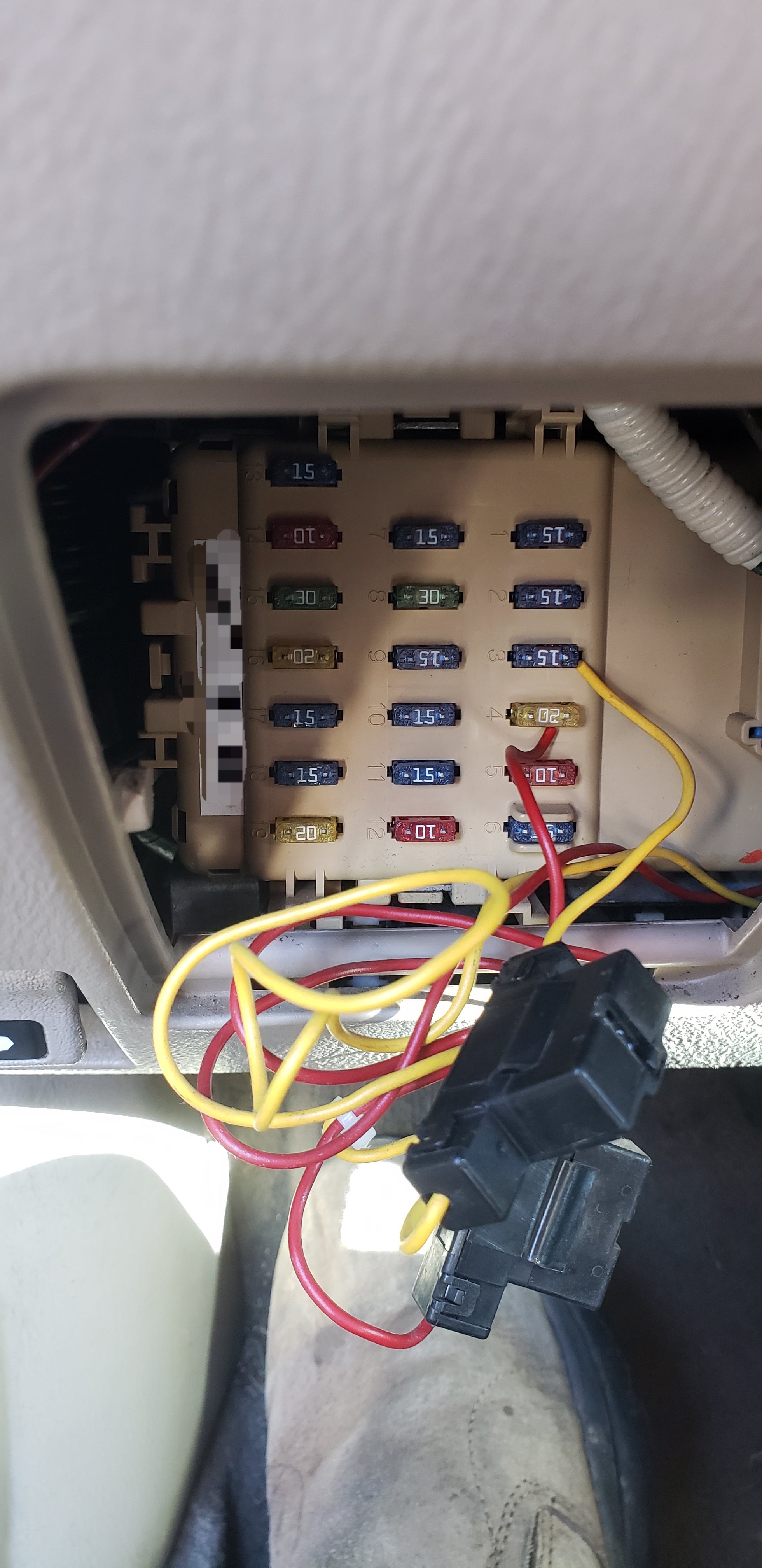 Fuse box wires - Subaru Outback - Subaru Outback Forums